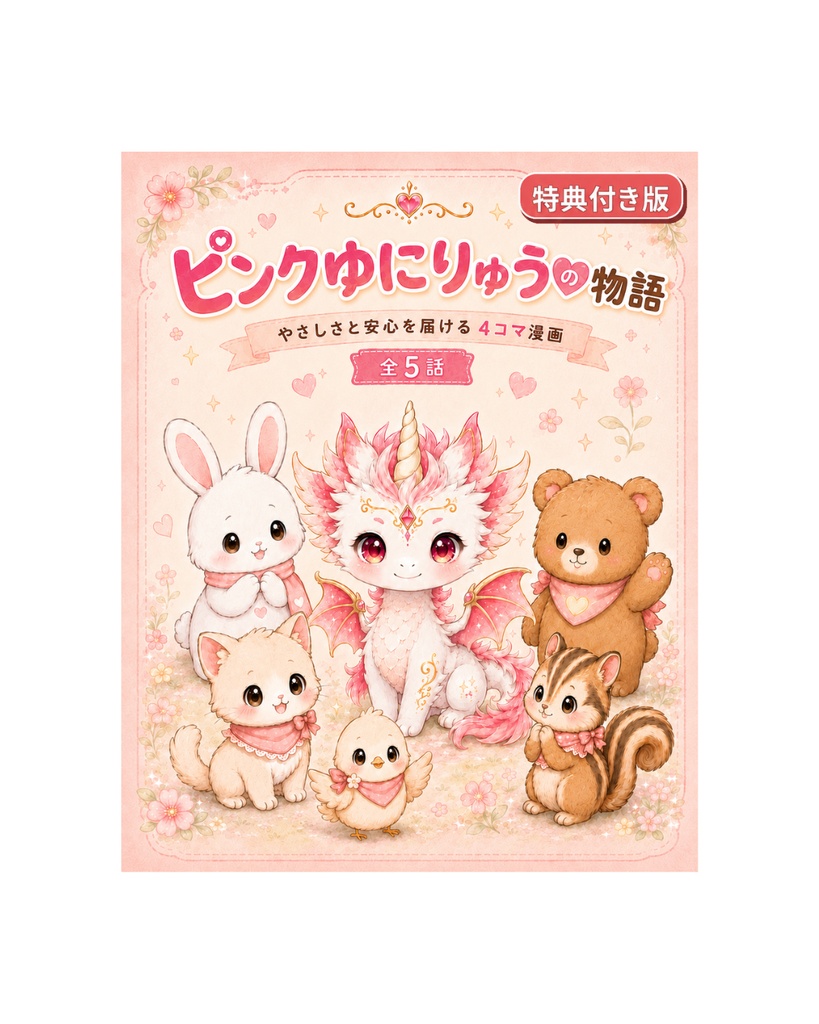 ピンクゆにりゅう物語｜特典付き版