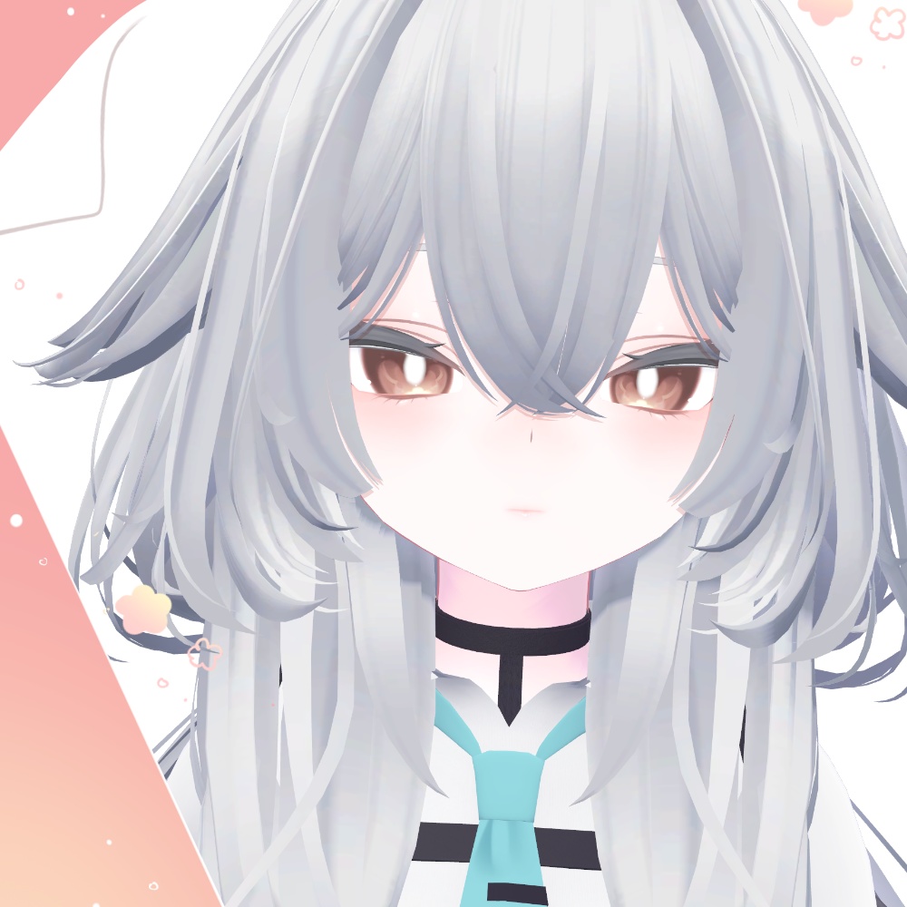 【まばたきアニメーション付き】Eye+Make texture -Flower Diary-