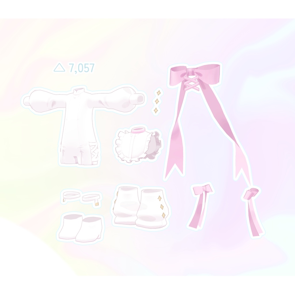 【キプフェル・まめふれんず対応】Milky wear