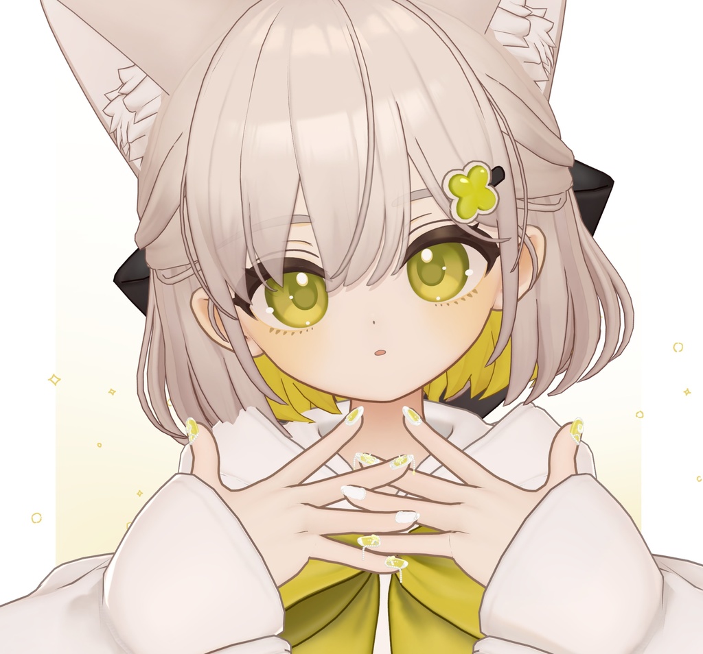 【12アバター対応】3D Nail -La Mer Perlée-