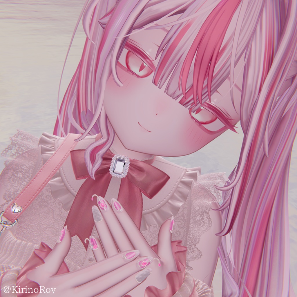 【12アバター対応】3D Nail -La Mer Perlée-