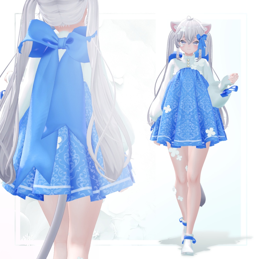 【8アバター対応】Bouquet Blanche