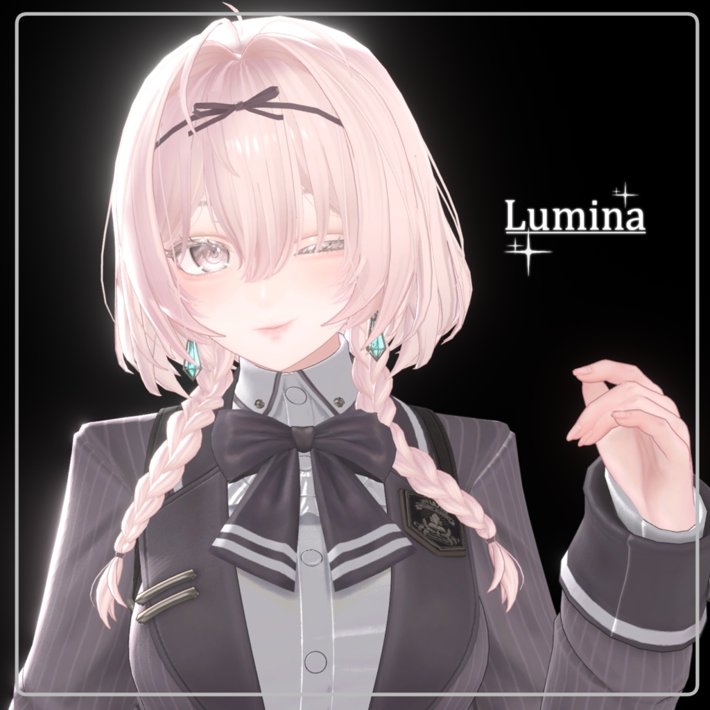 【8アバター対応】つむぎボブ -Tsumugi Bob Hair-