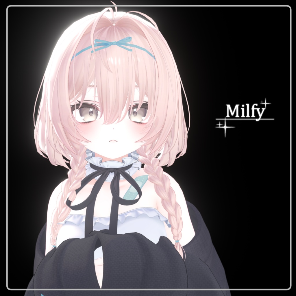 【8アバター対応】つむぎボブ -Tsumugi Bob Hair-