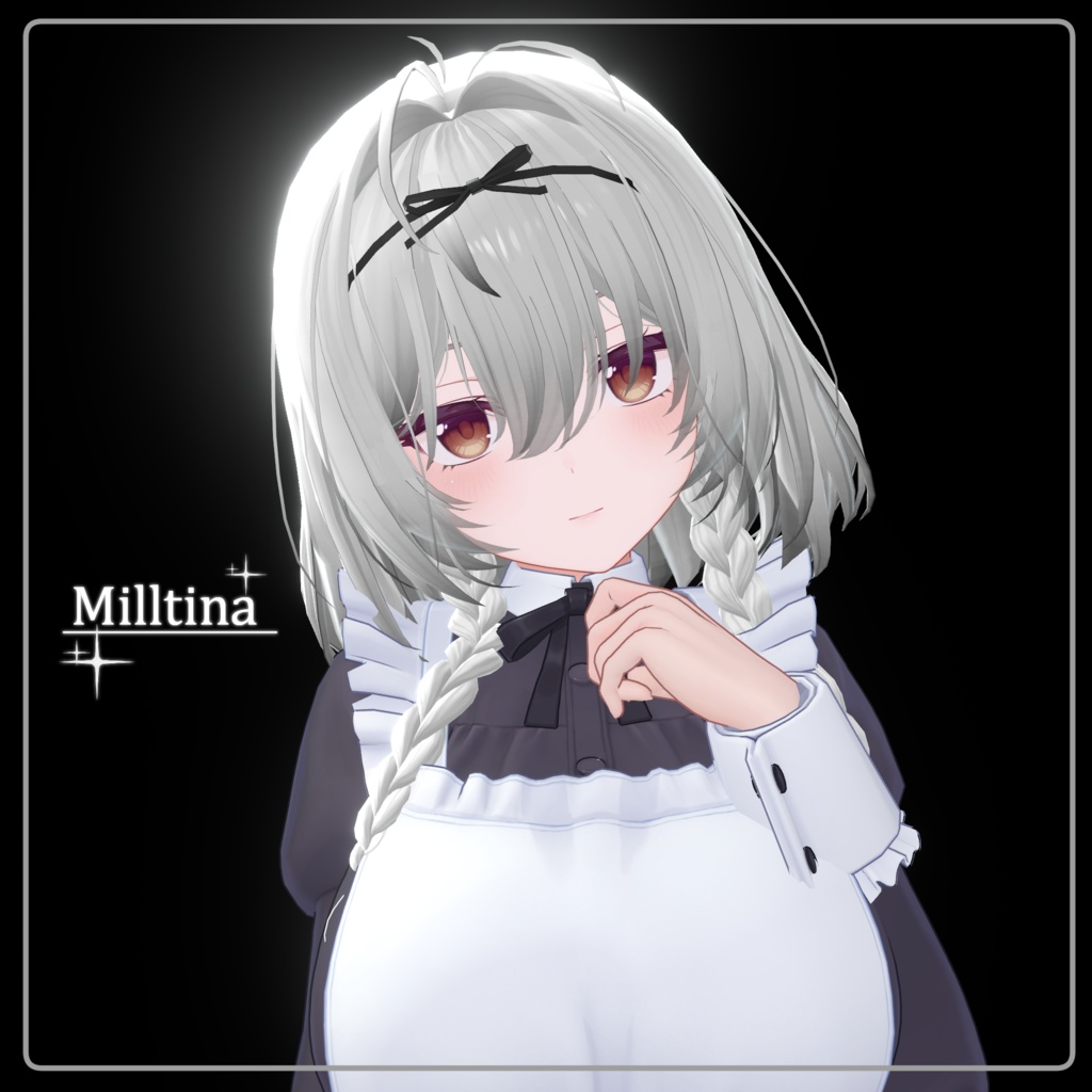 【8アバター対応】つむぎボブ -Tsumugi Bob Hair-