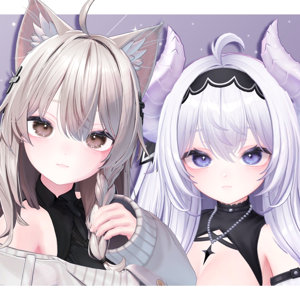 【4アバター対応】Rosy Rabbit - Make up+Eye Texture -