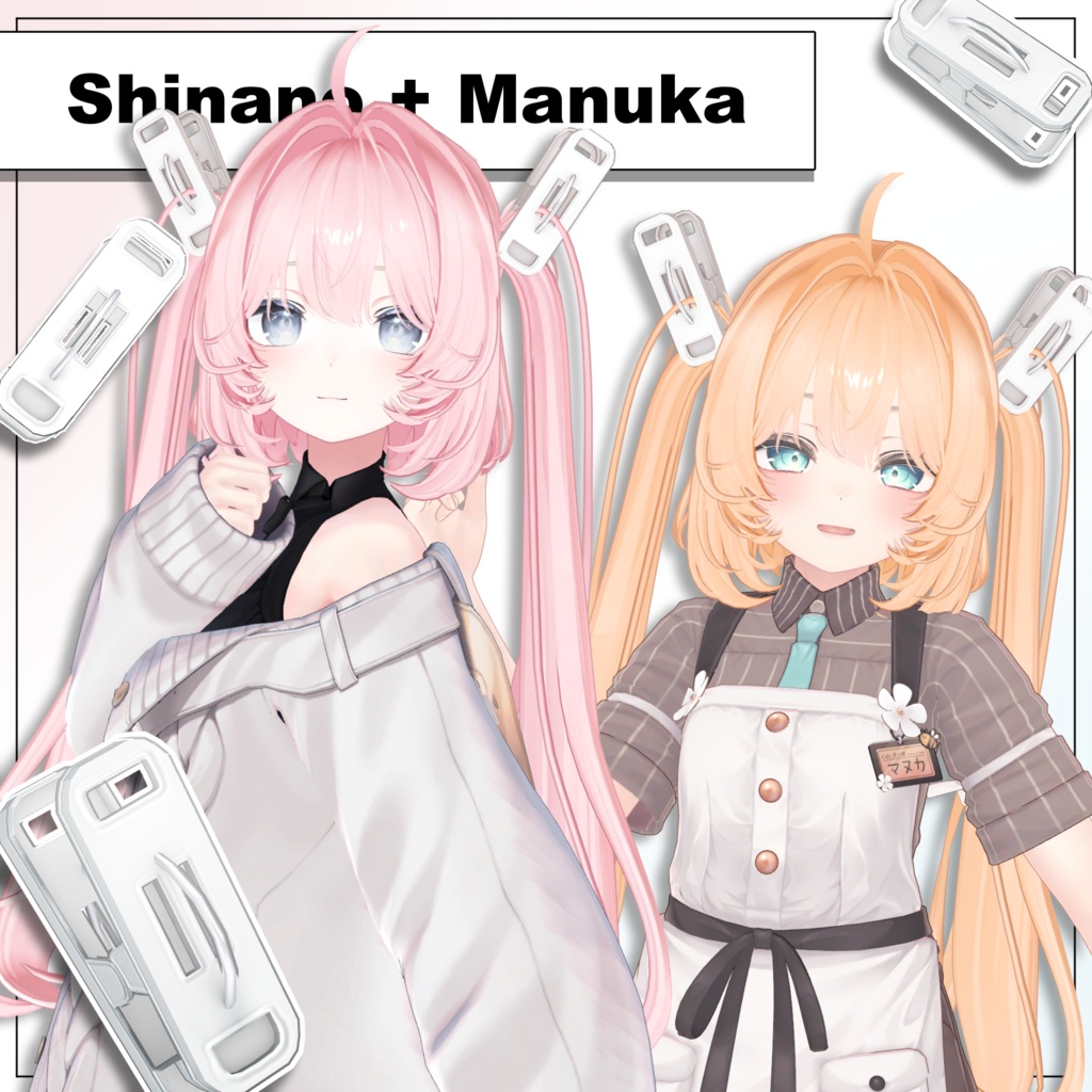 ✧SALE✧【9アバター対応】ハーフクリップドヘア - Half Clipped hair -