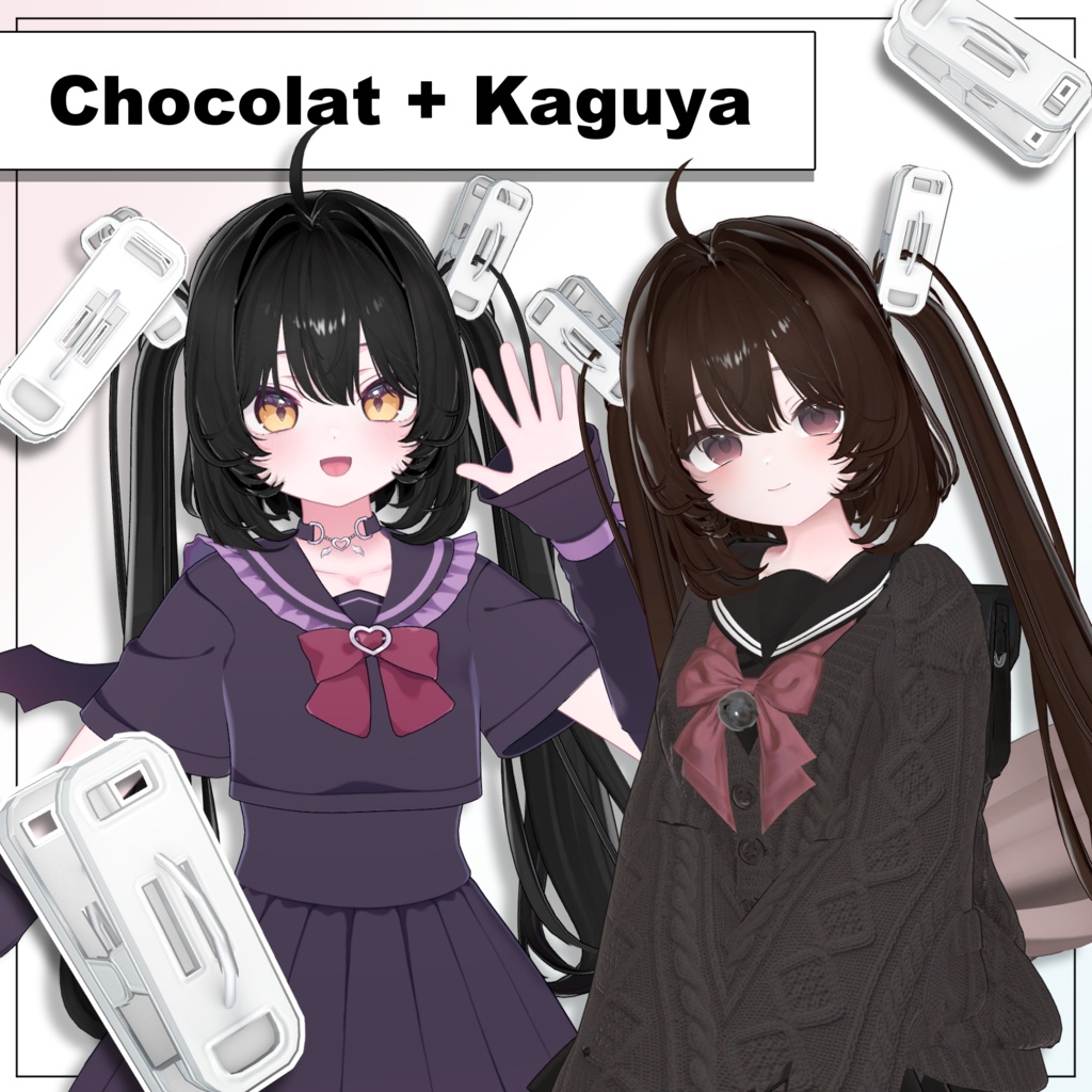 ✧SALE✧【9アバター対応】ハーフクリップドヘア - Half Clipped hair -