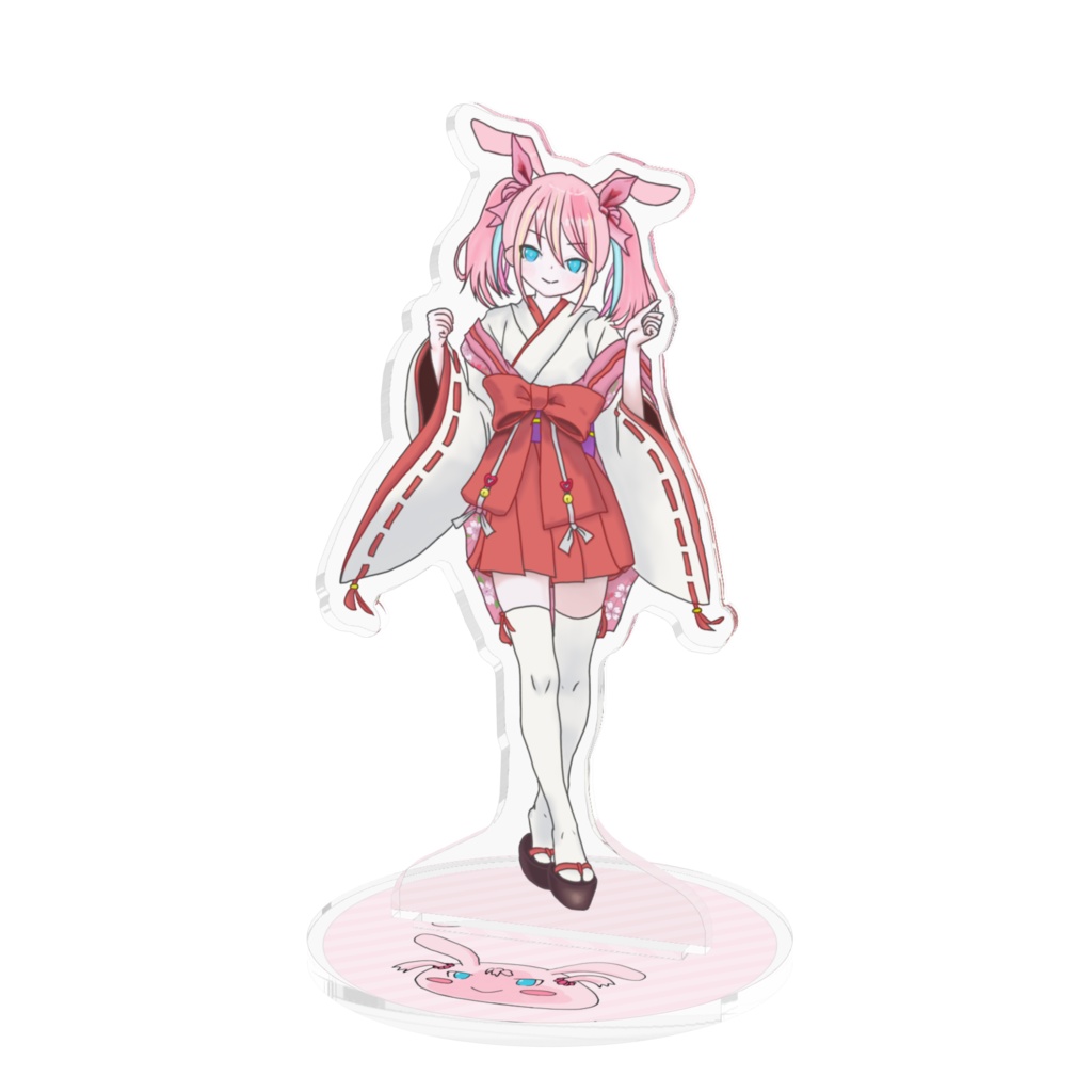 巫女服あるふぁアクリルフィギュア🐰(全5カラー)