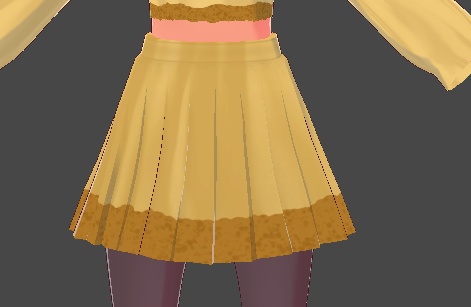 Blueberry Cheesecake VRoid 3D Outfit Set