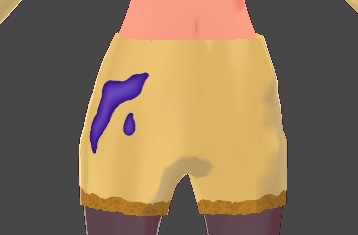 Blueberry Cheesecake VRoid 3D Outfit Set