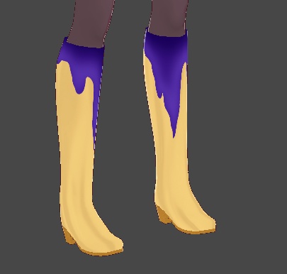 Blueberry Cheesecake VRoid 3D Outfit Set