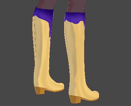 Blueberry Cheesecake VRoid 3D Outfit Set