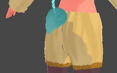 Blueberry Cheesecake VRoid 3D Outfit Set