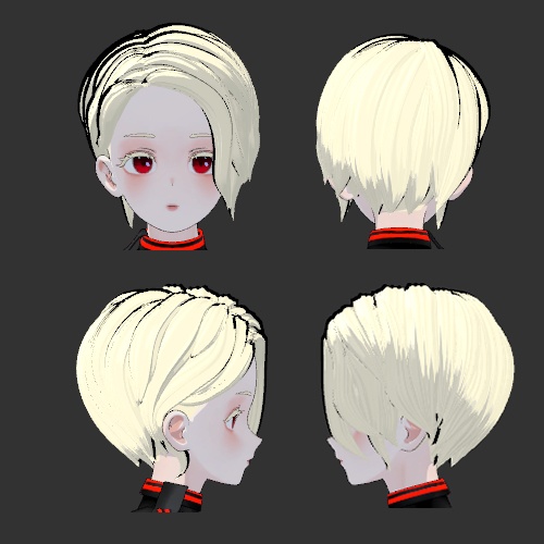 【Grus用】 Short Hair