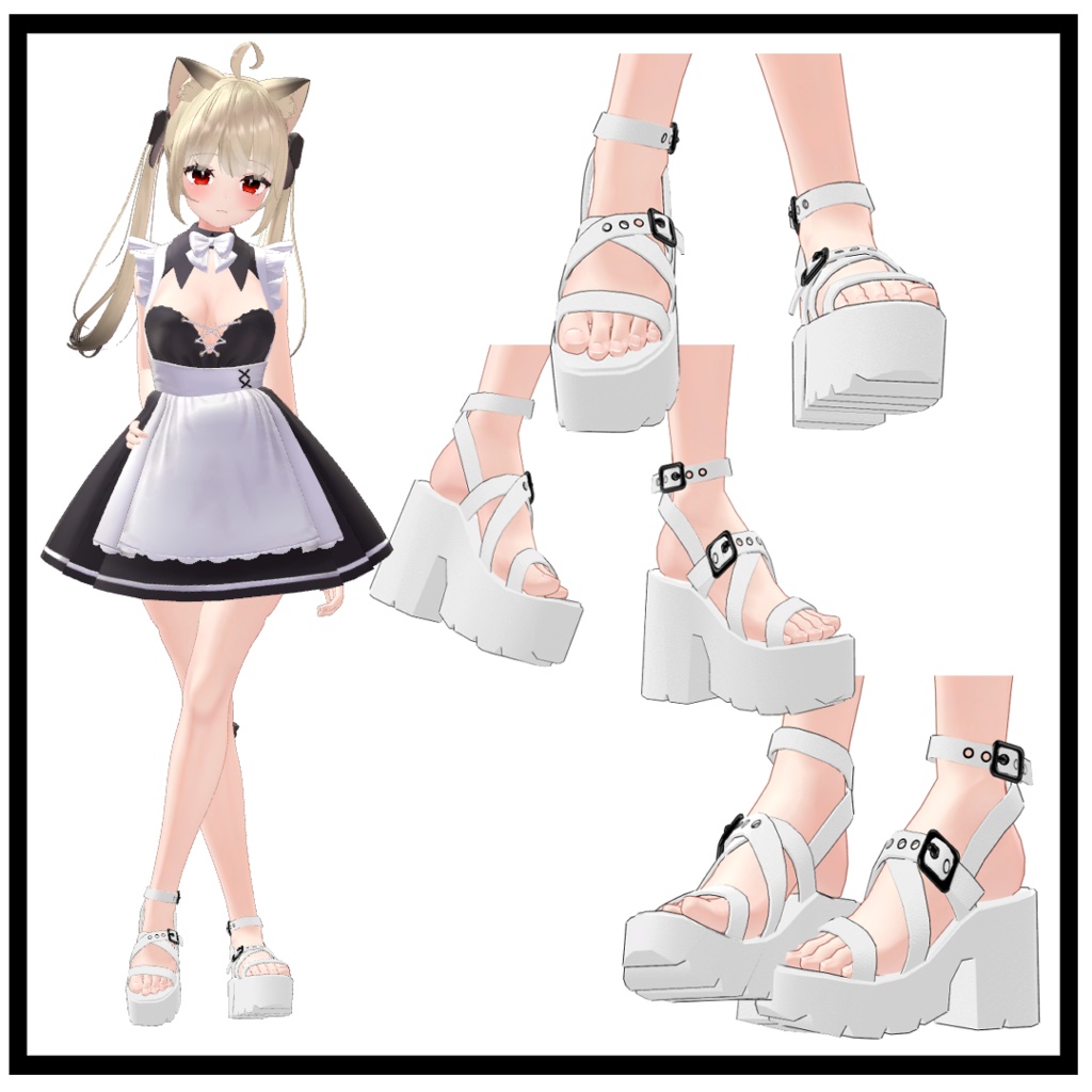 厚底サンダル | Platform sandals