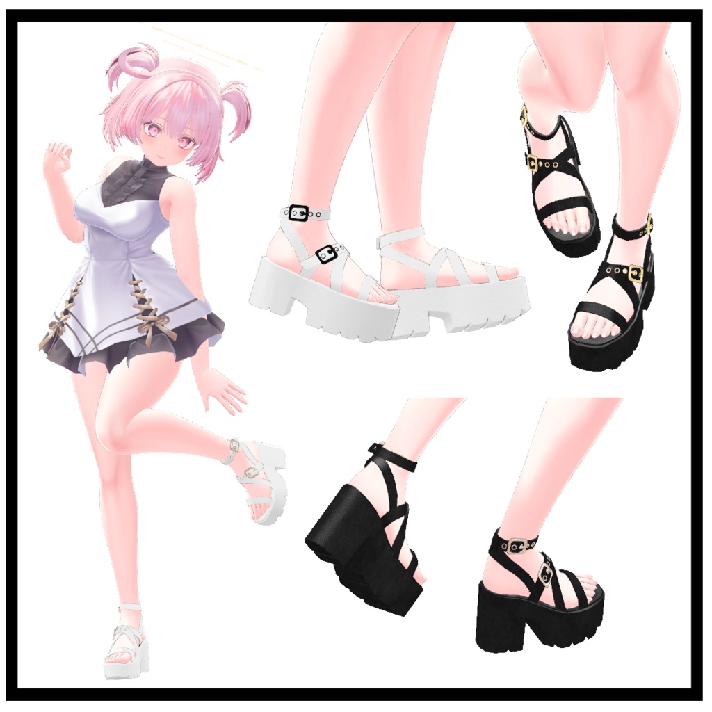 厚底サンダル | Platform sandals