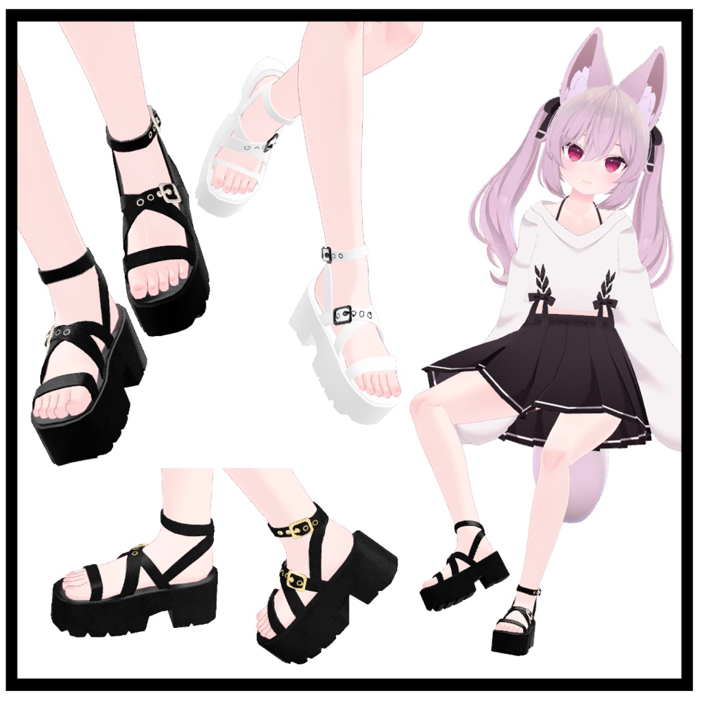 厚底サンダル | Platform sandals