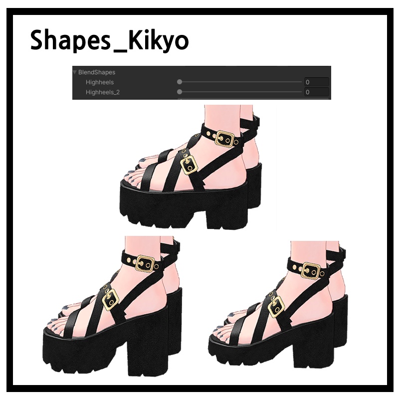 厚底サンダル | Platform sandals
