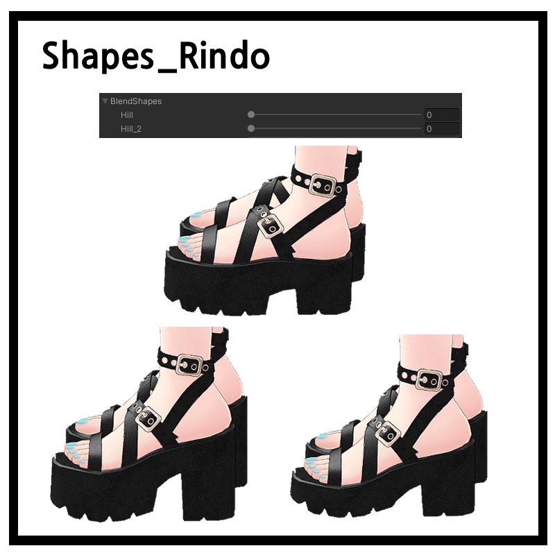 厚底サンダル | Platform sandals
