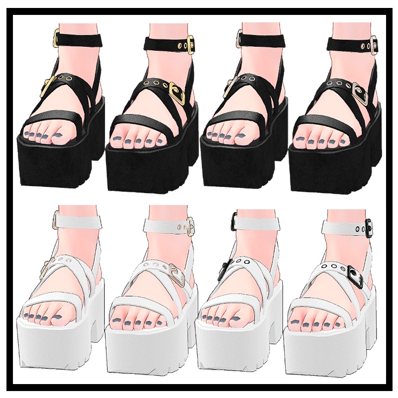 厚底サンダル | Platform sandals