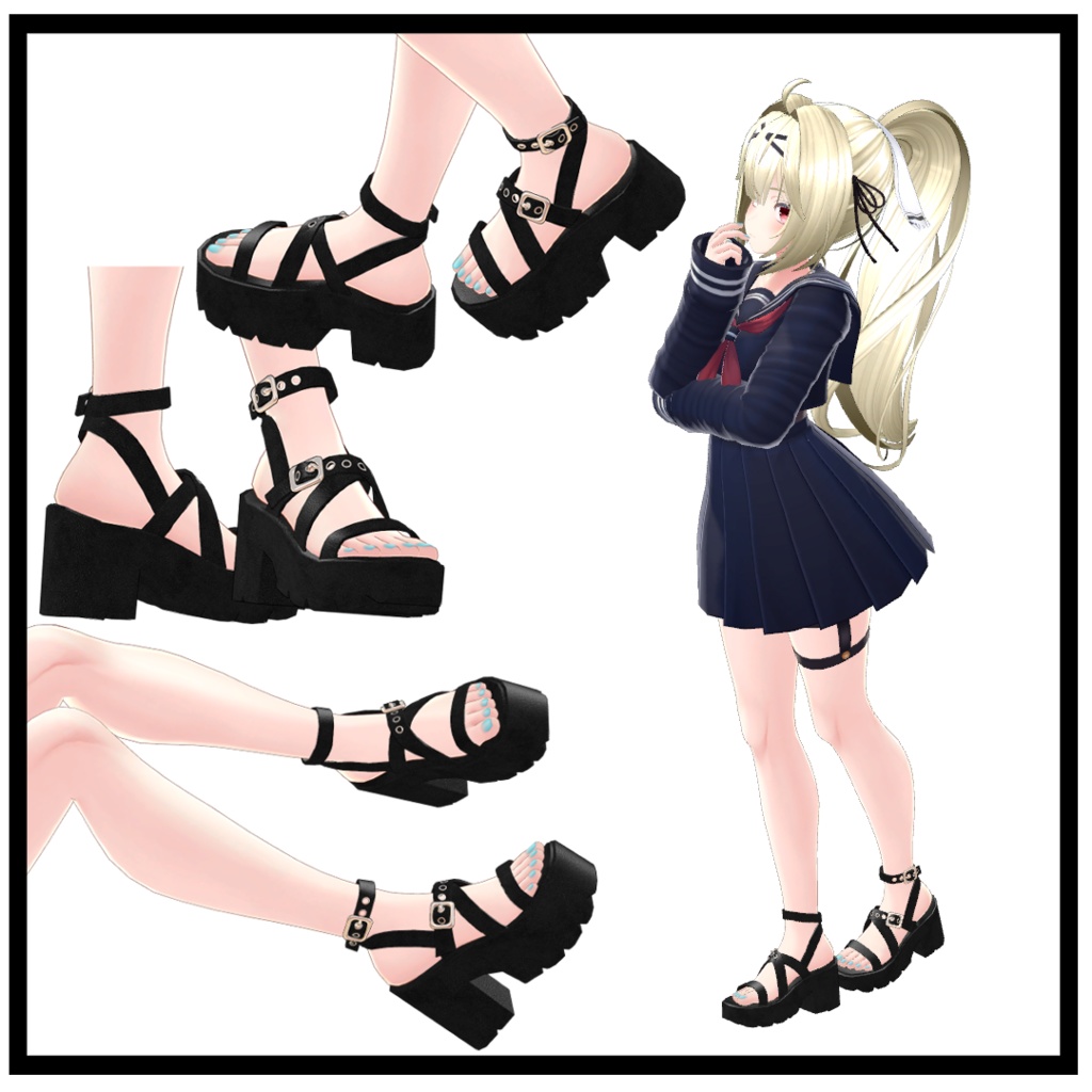 厚底サンダル | Platform sandals