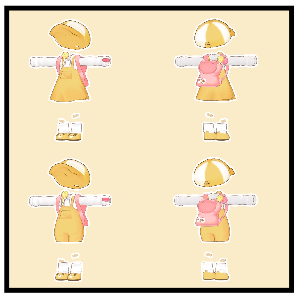 【まめひなた(Mamehinata)用】 ペアルック | CoupleOutfit