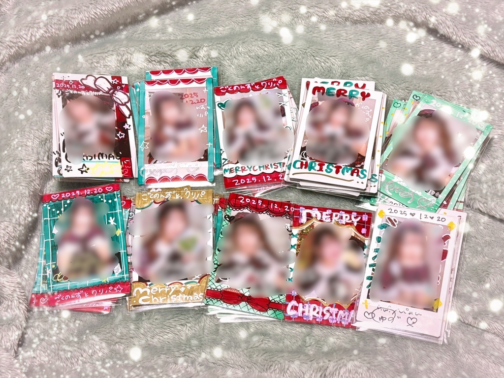 サンタチェキ「ごくのんずとクリパ」