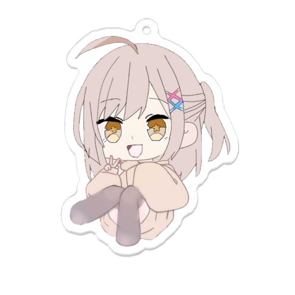 花咲桜莉@グッズ発売記念アクリルキーホルダー