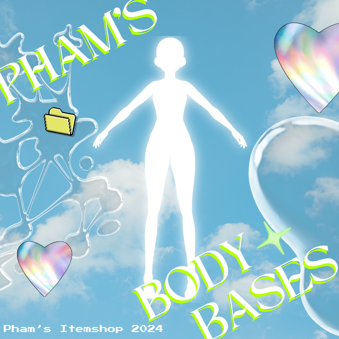 [FREE] Pham's Body Bases (.vroid files) - Pham's Itemshop - BOOTH