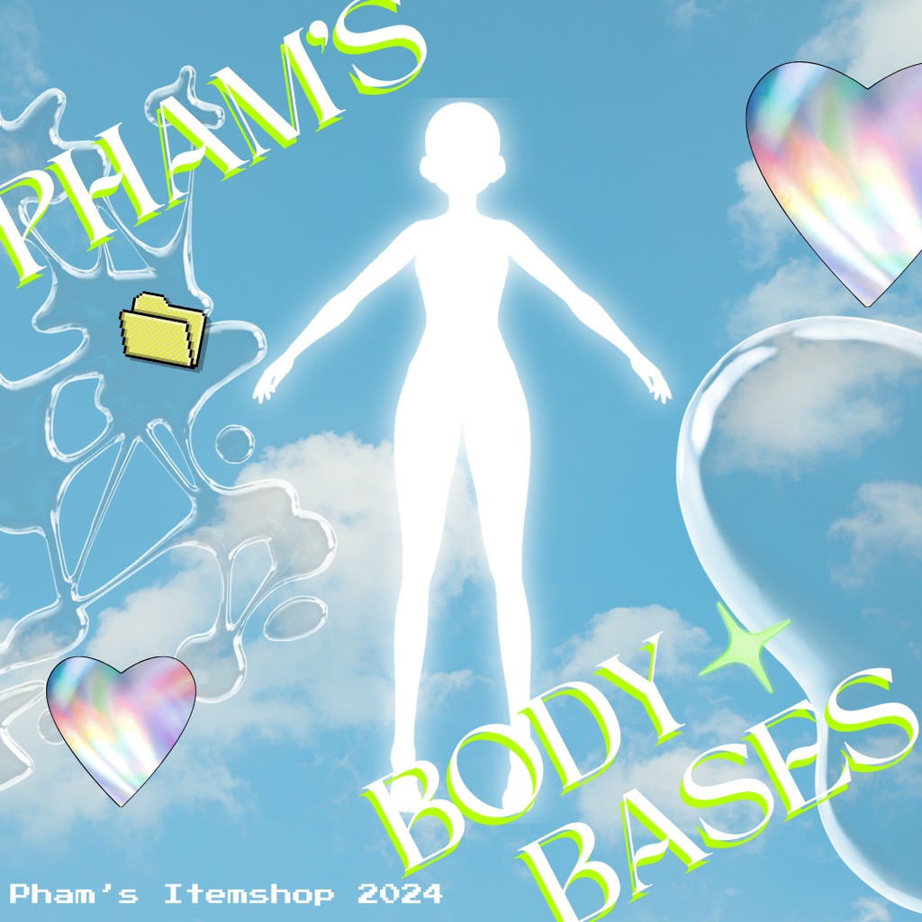 [FREE] Pham's Body Bases (.vroid files)