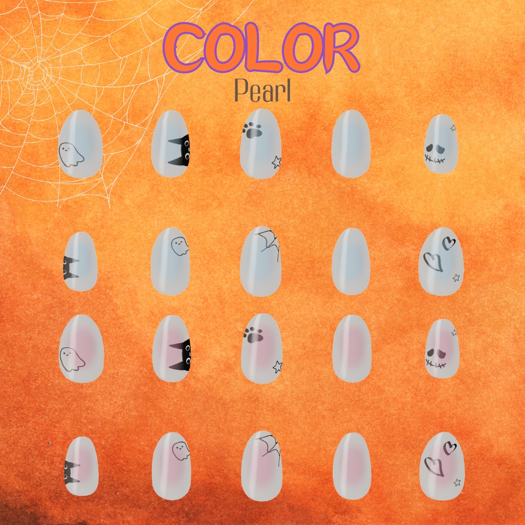 HalloweenMagnetnail【シンプルジェルネイル -Simple Gel Nail-用テクスチャ】