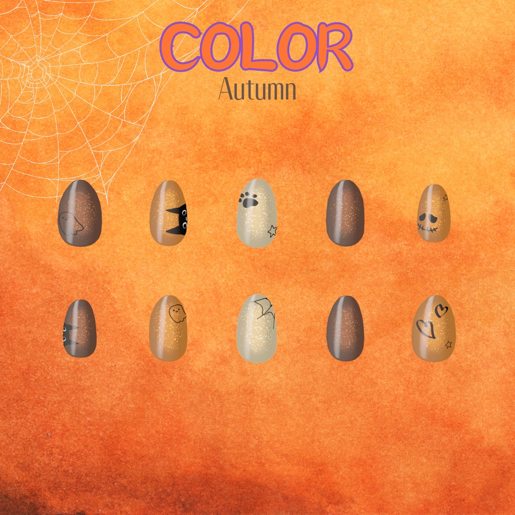 HalloweenMagnetnail【シンプルジェルネイル -Simple Gel Nail-用テクスチャ】