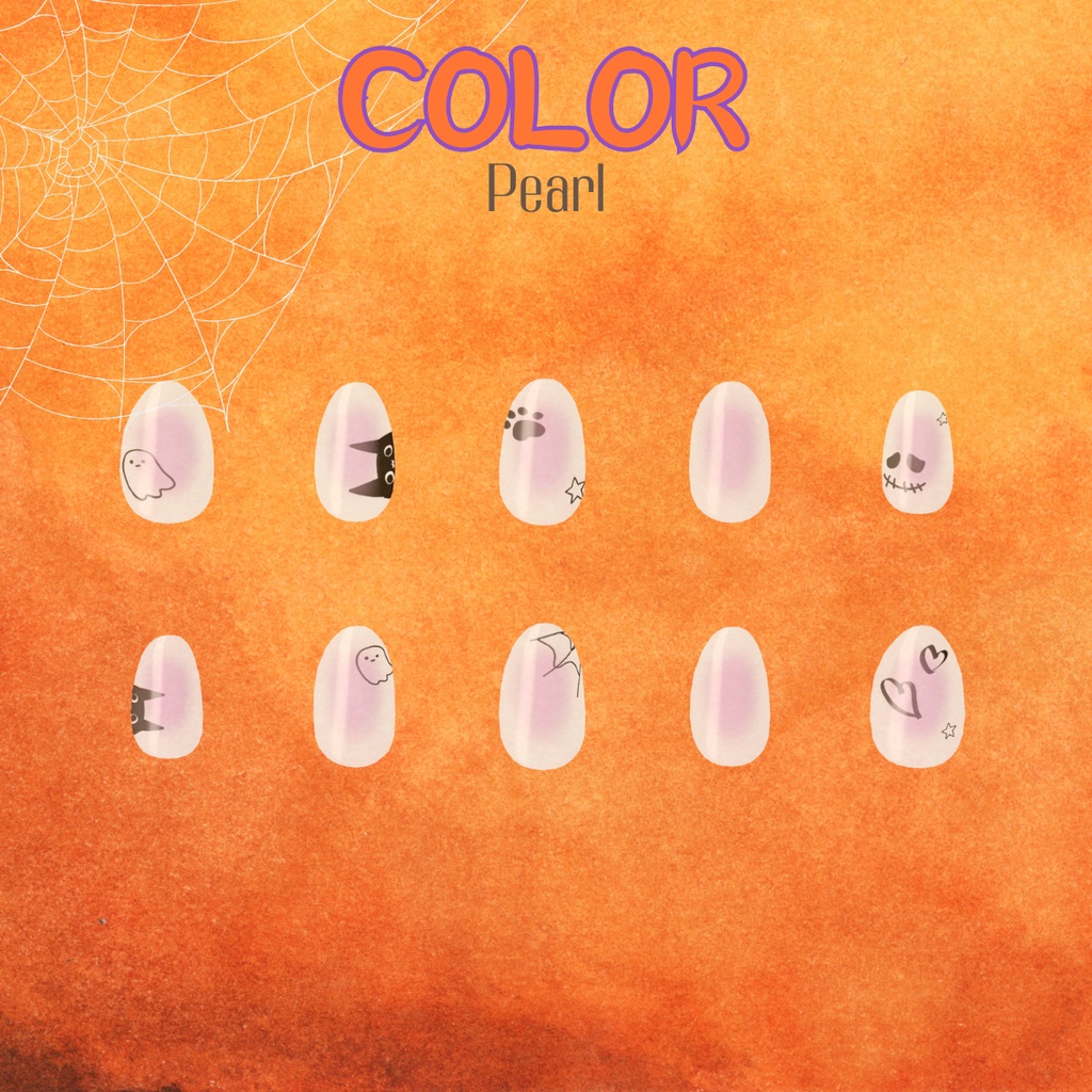HalloweenMagnetnail【シンプルジェルネイル -Simple Gel Nail-用テクスチャ】