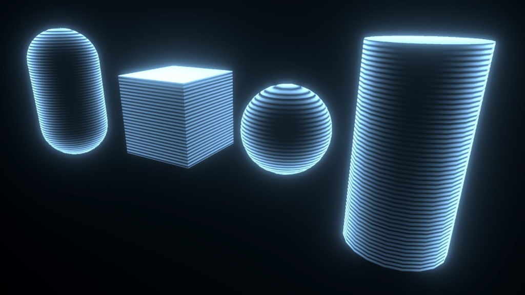 【Unity】URP用ホログラムシェーダー