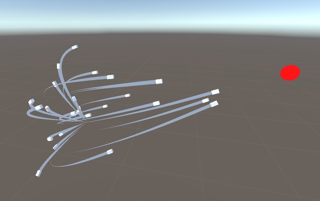 【Unity】シンプル追尾ミサイル