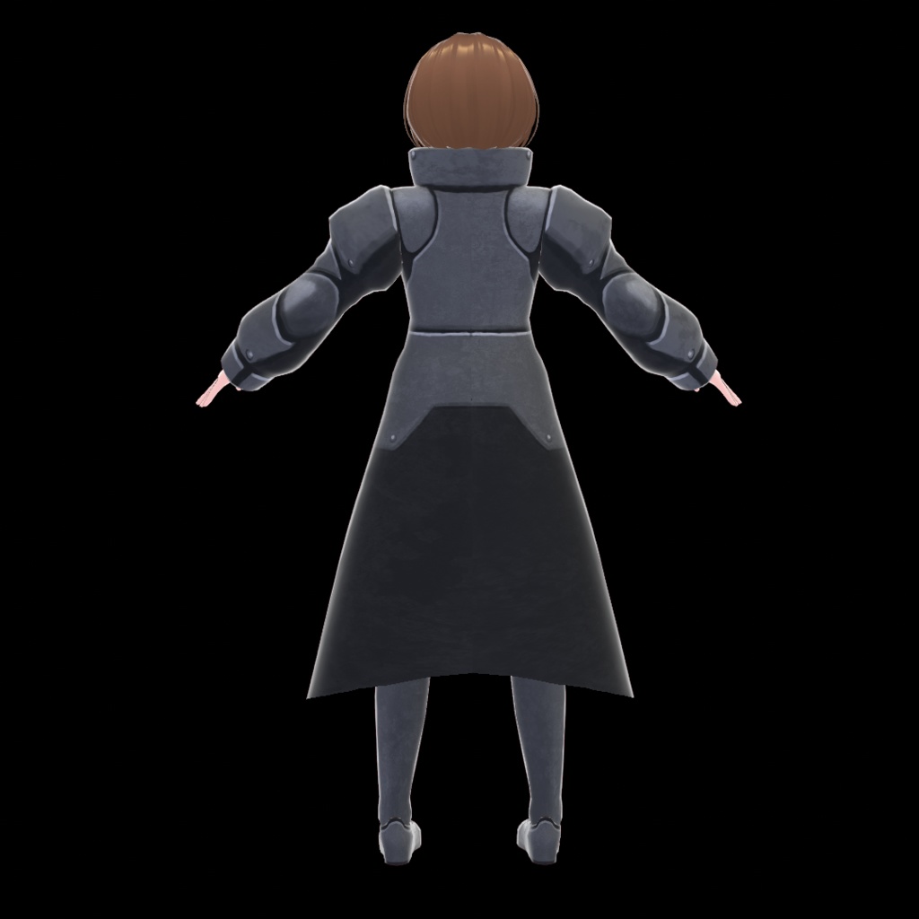 【VRoid用テクスチャ】ファンタジー騎士風の鎧