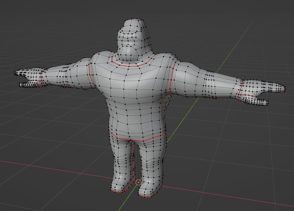 ローポリ ゴリラモデル 2(Unity対応)