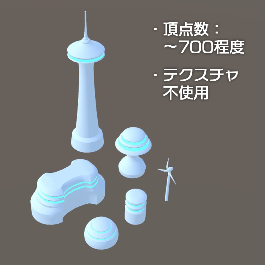 環境モデルセット Vol.1「エデン」(Unity対応)