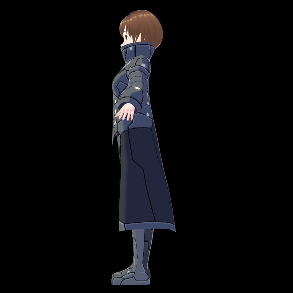 【VRoid用テクスチャ】SF風 重装アーマー