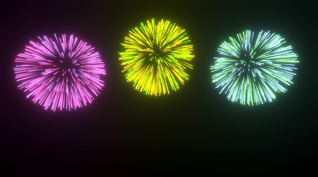 【Unity】シンプル花火エフェクト(URP向け)