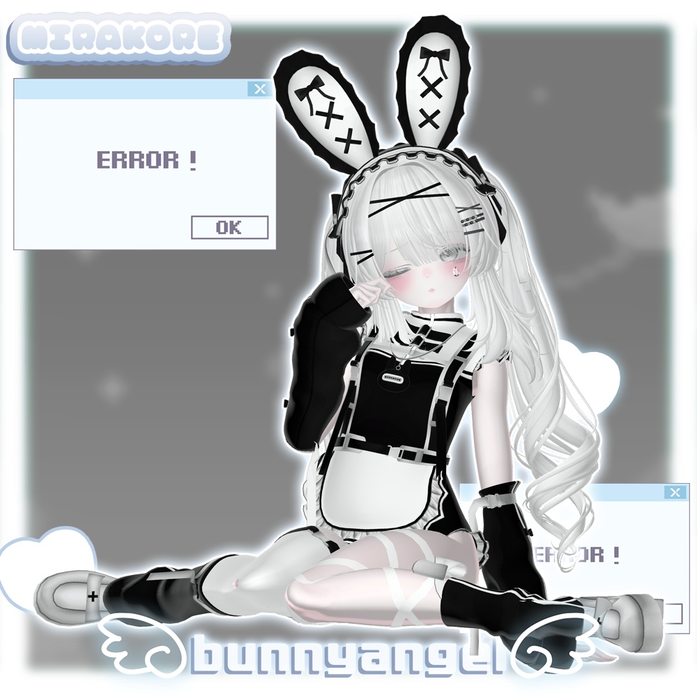 【9アバター対応】ɞ꒰აangelbunny໒꒱