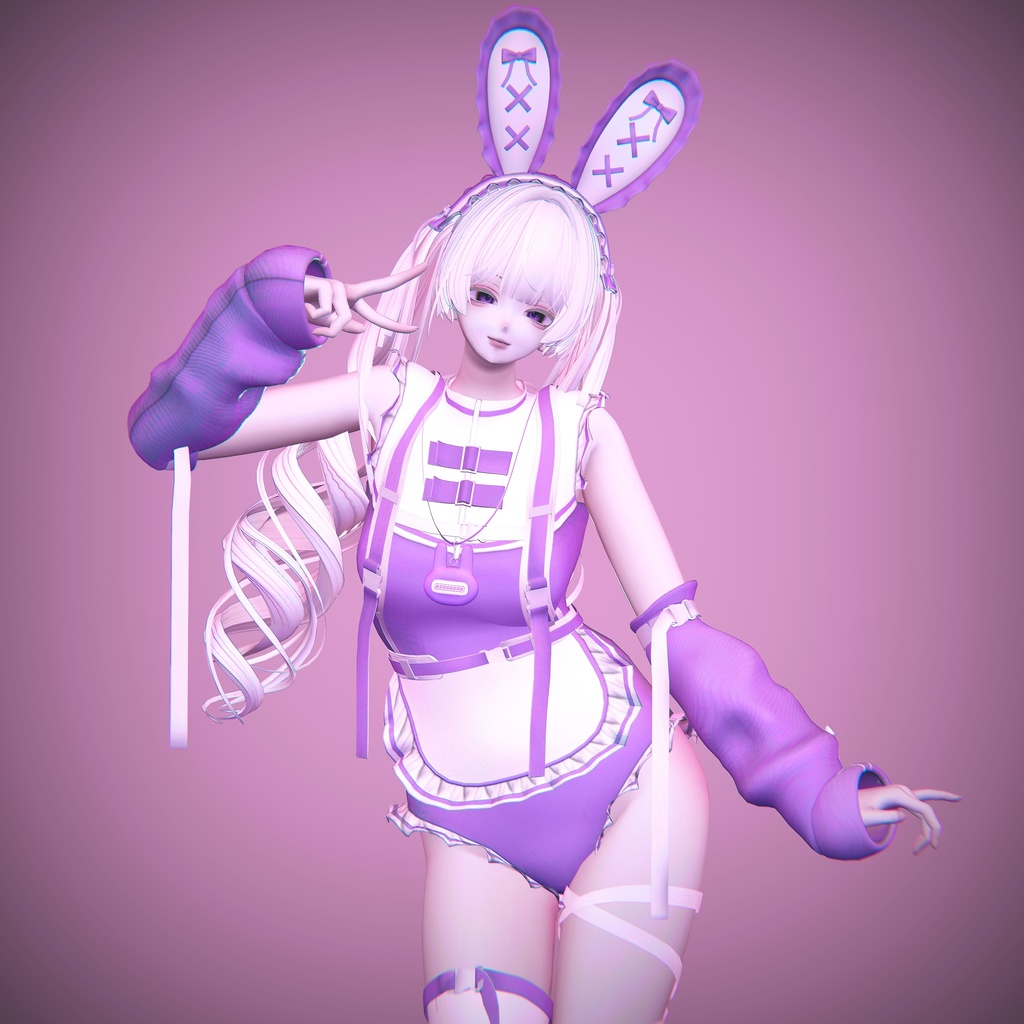 【9アバター対応】ɞ꒰აangelbunny໒꒱