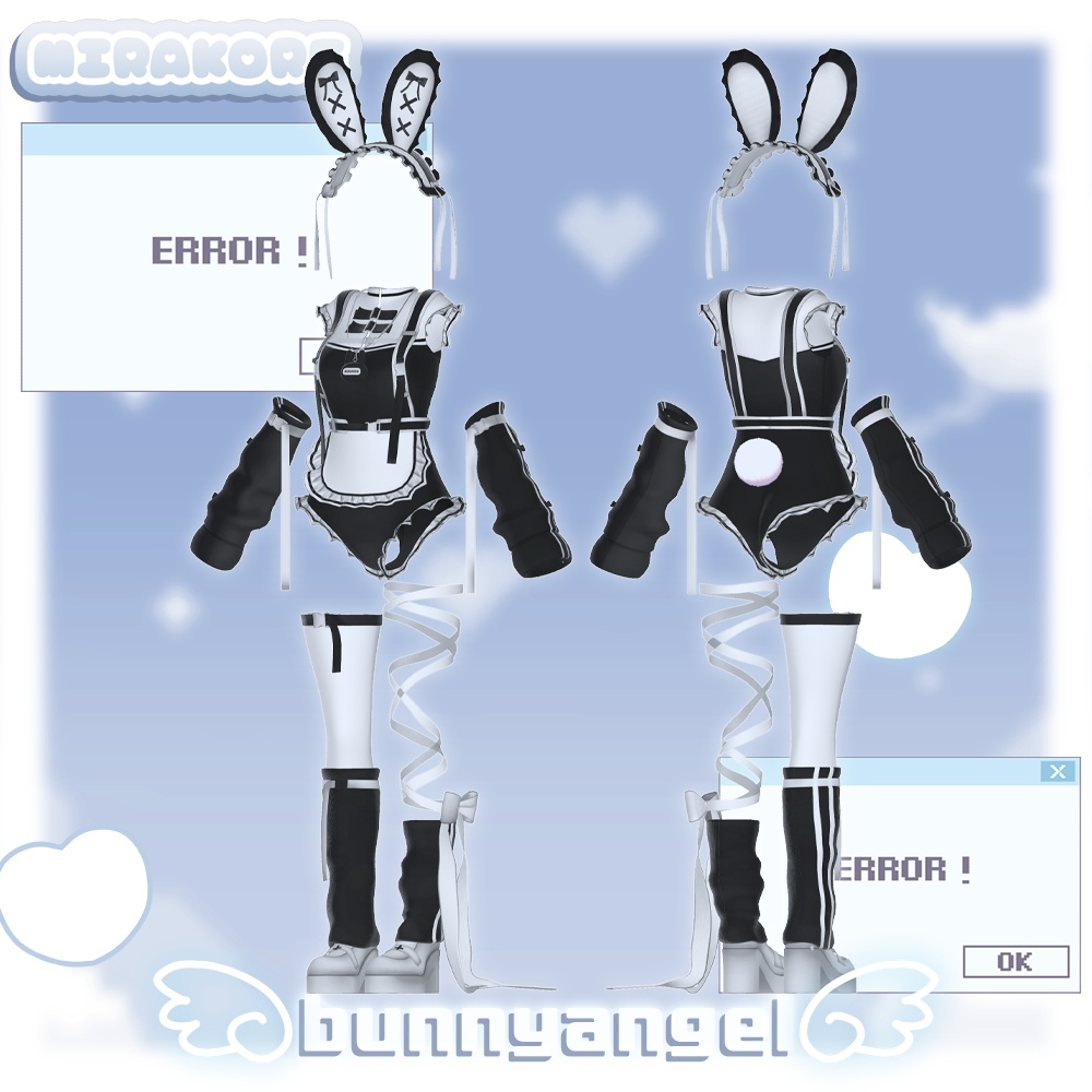 【9アバター対応】ɞ꒰აangelbunny໒꒱