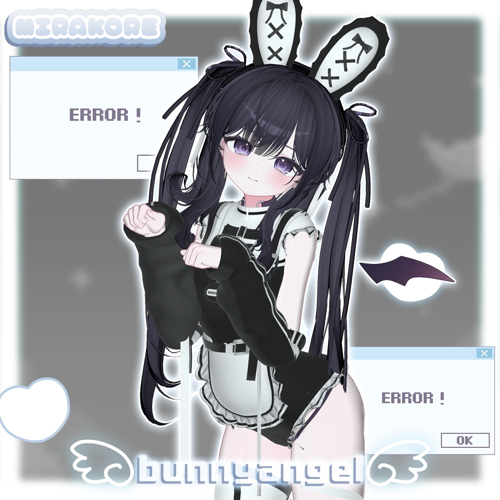 【9アバター対応】ɞ꒰აangelbunny໒꒱