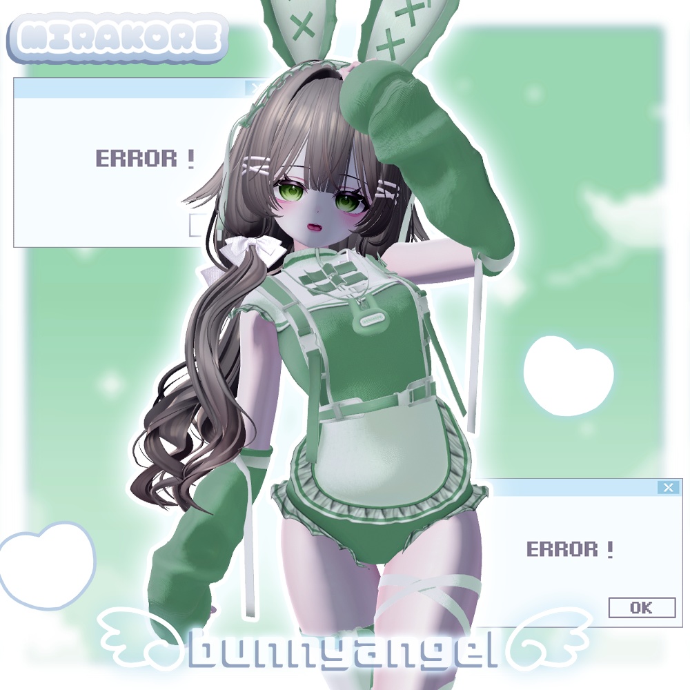 【9アバター対応】ɞ꒰აangelbunny໒꒱