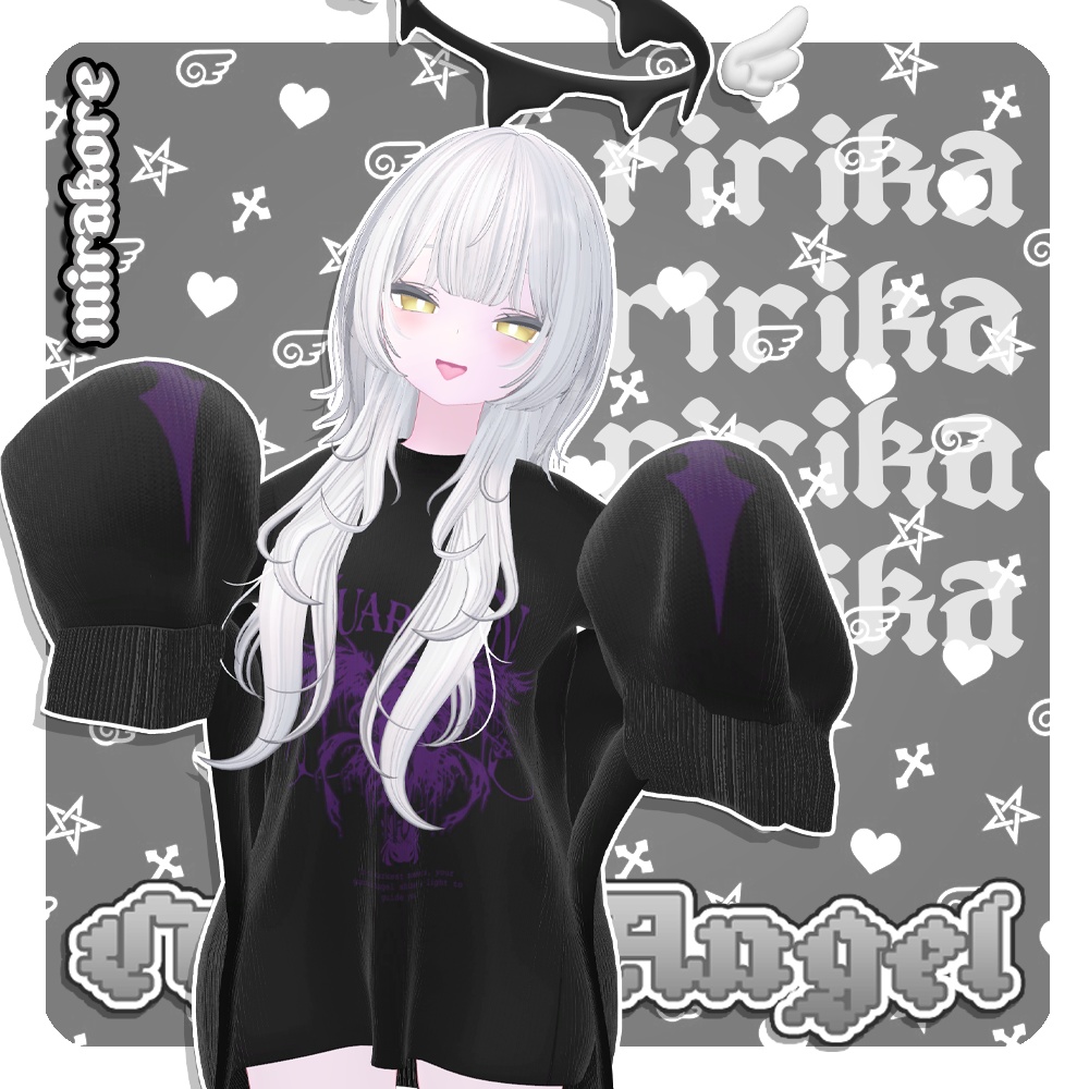 【15アバター対応】ཐི⋆ necroangel ⋆ཋྀ