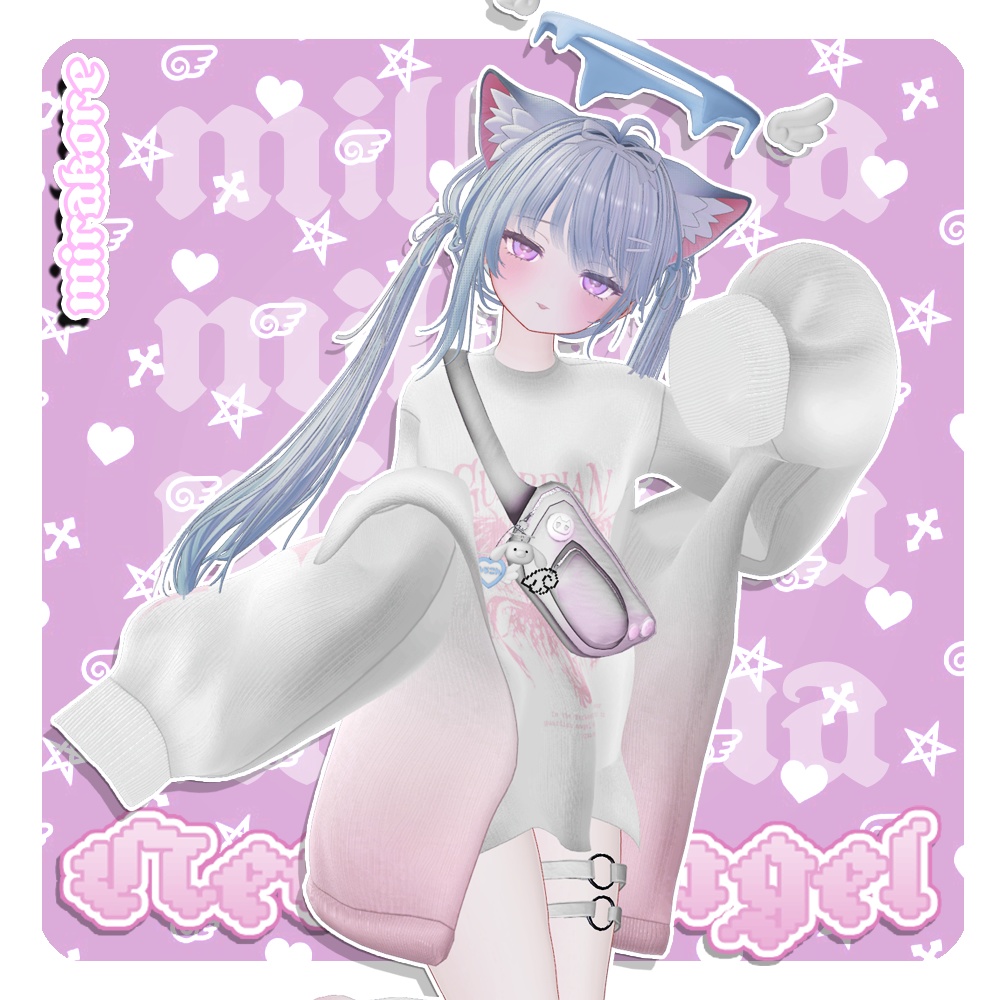 【15アバター対応】ཐི⋆ necroangel ⋆ཋྀ