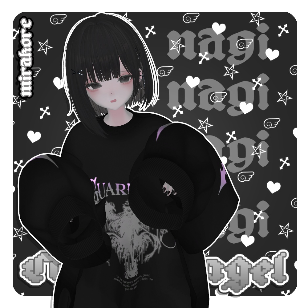 【15アバター対応】ཐི⋆ necroangel ⋆ཋྀ