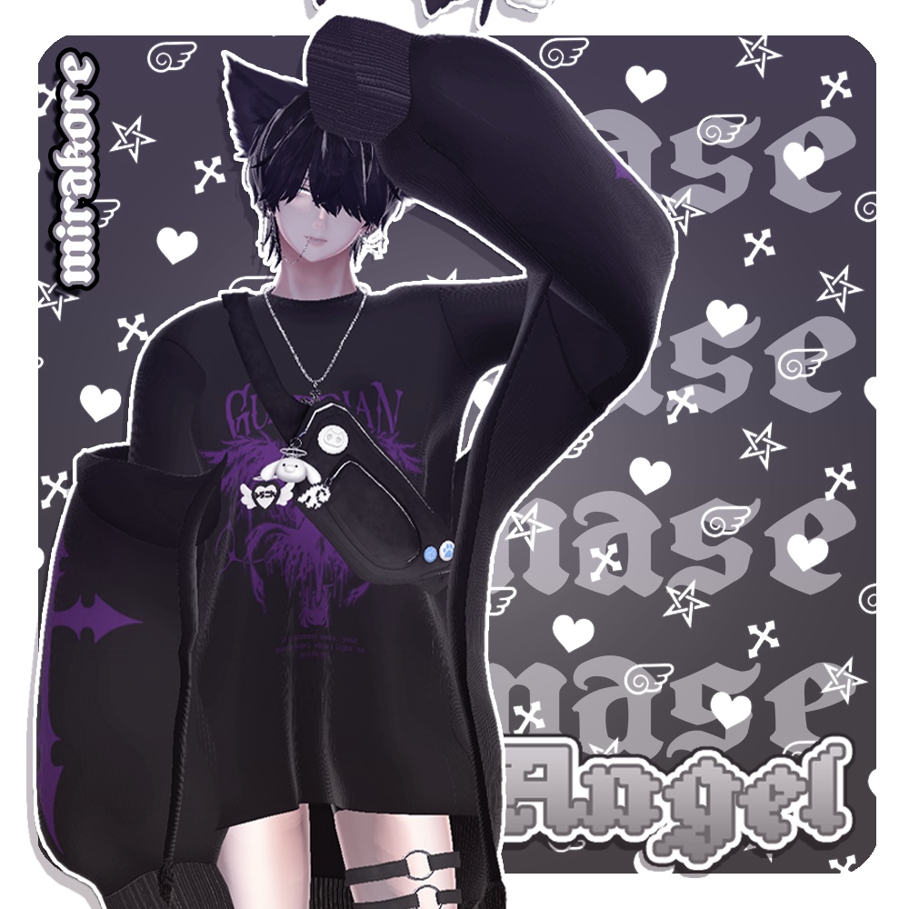 【15アバター対応】ཐི⋆ necroangel ⋆ཋྀ